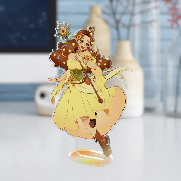 Azure Sunflower Standee