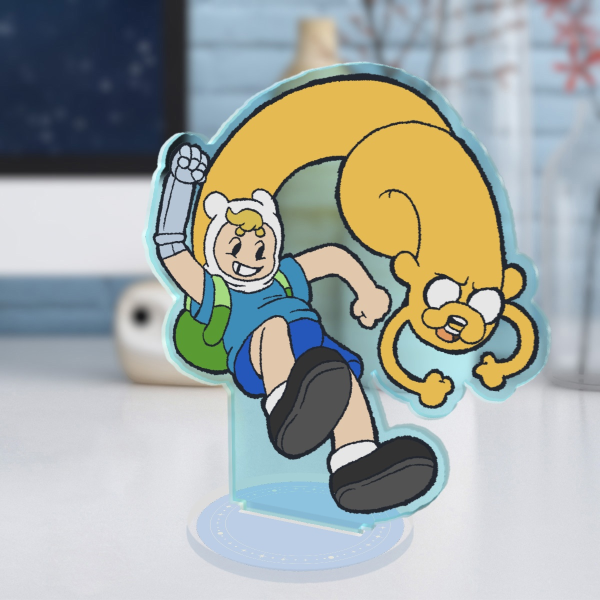 Adventure Time Finn and Jake Clear Acrylic Standees