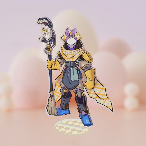 Overwatch Maid Ramattra Clear Acrylic Standees