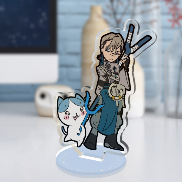 Zanka and Hachiware Standee