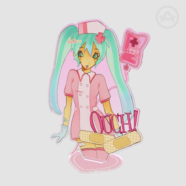 Hatsune Miku Love Ward Standee