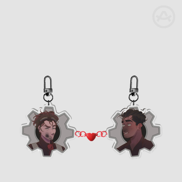Jayvik Acrylic Magnet Keychains