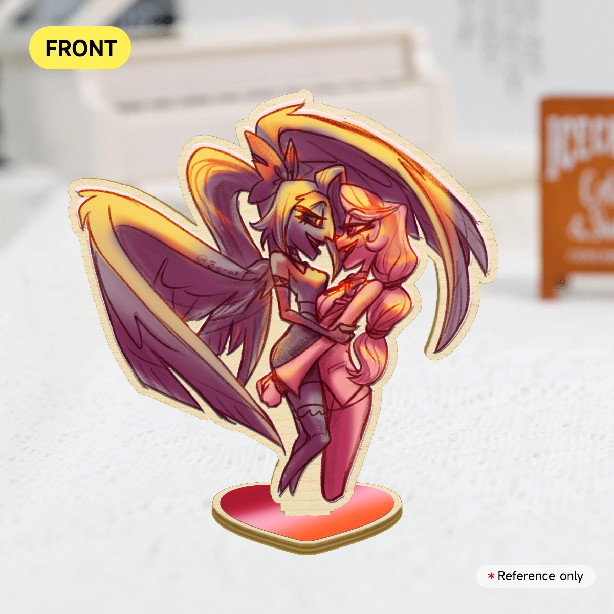 Chaggi Wood Standees