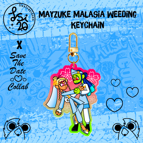 Mayzuke Malasia Weeding | Keychain