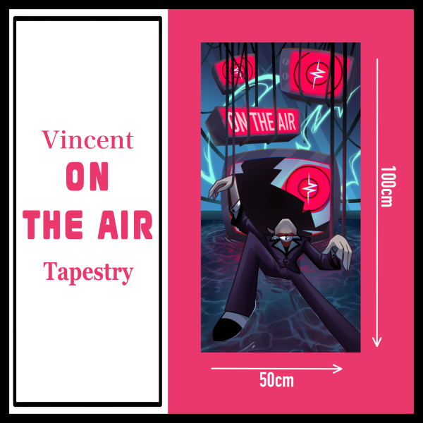 Vincent ‘ON THE AIR’ Tapestry