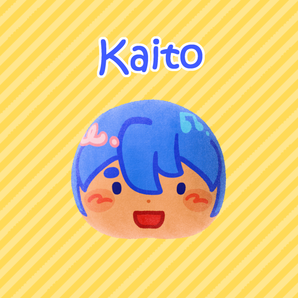 KAITO Face Plushie