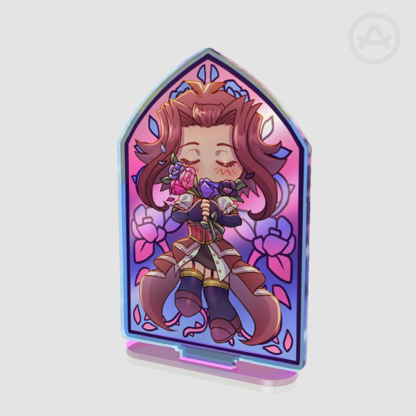 Aki Pride Rainbow Acrylic Standee