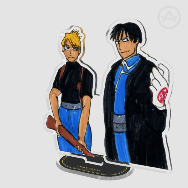 Roy and Riza Acrylic Standee
