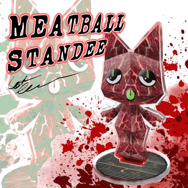 Colored Edge Acrylic Standees