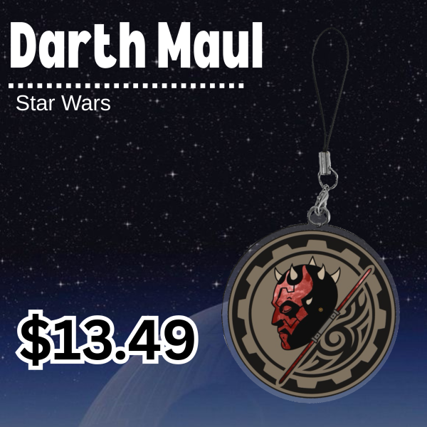 Darth Maul Circle Keychain