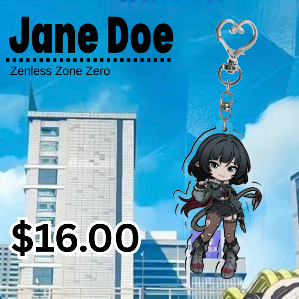 Jane Doe keychain