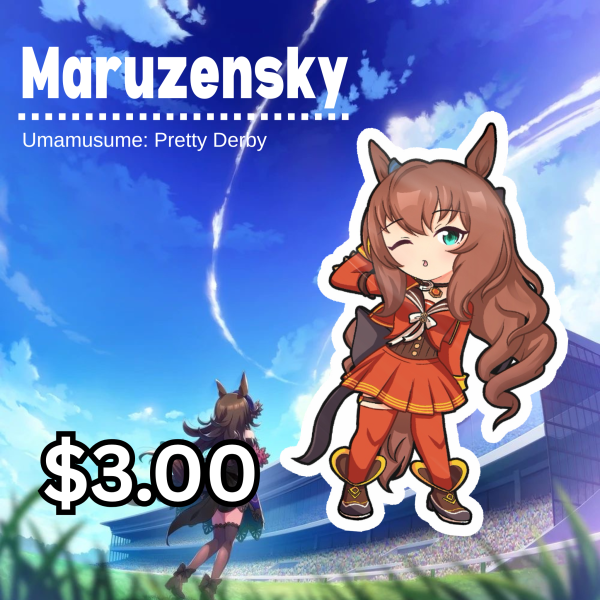 Maruzensky Chibi Sticker