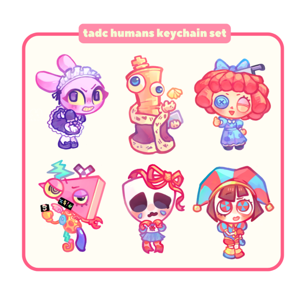 the amazing digital circus set of 6