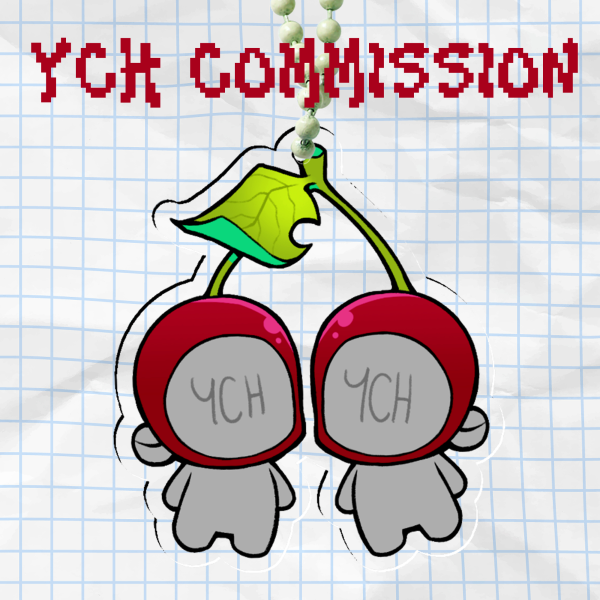 YCH Cherry Chibis - Keychain