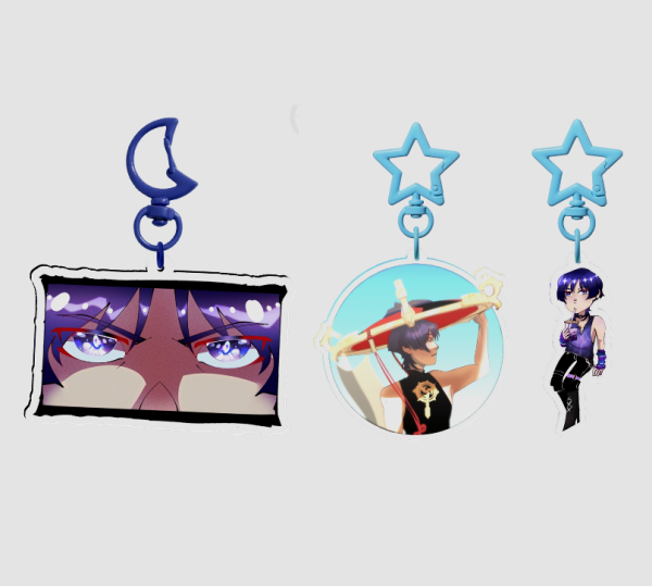 Scaramouche - Keychain set