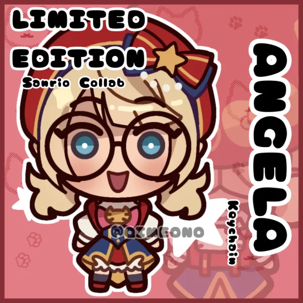LIMITED EDITION | Sanrio Collab Angela | Keychain | 15% SALE