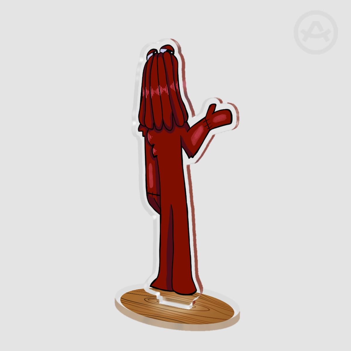 red guy Acrylic mini Standee