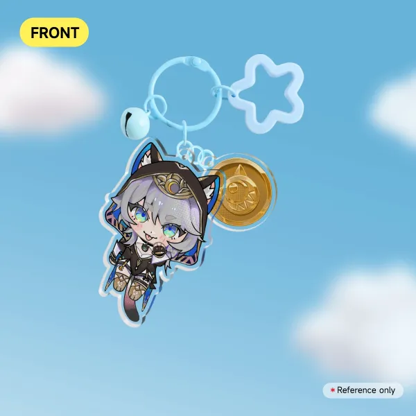 Mini Cipher HSR - Acrylic 2-Piece Keychain