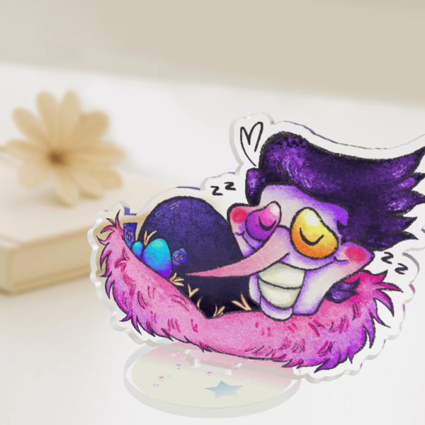 Sleeping Spamton Acrylic Standee