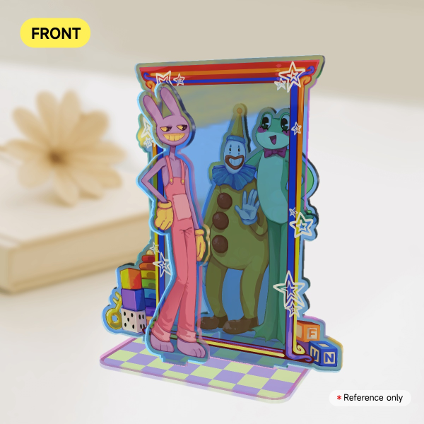 Jax and Friends - Triple Insert Acrylic Standee