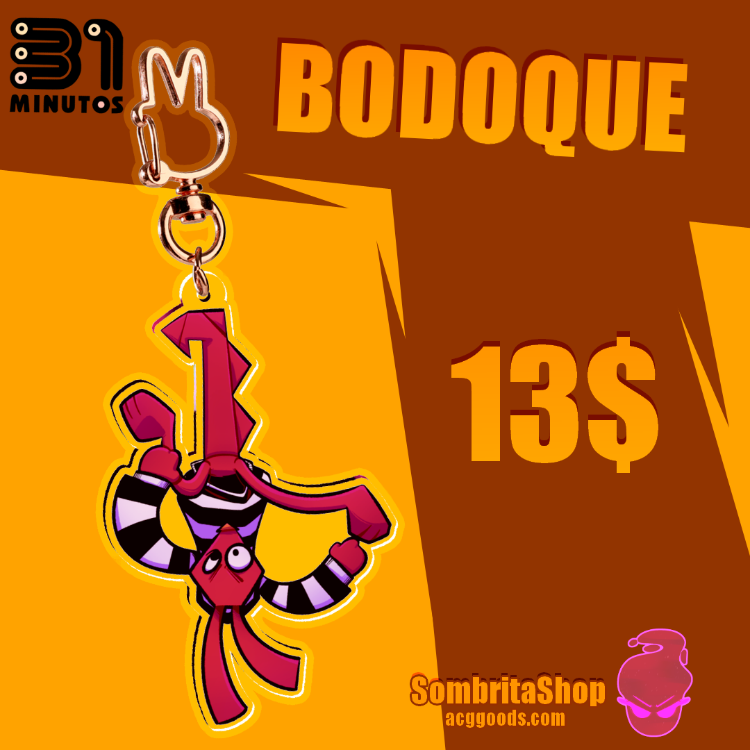 Bodoque Acrylic Keychains