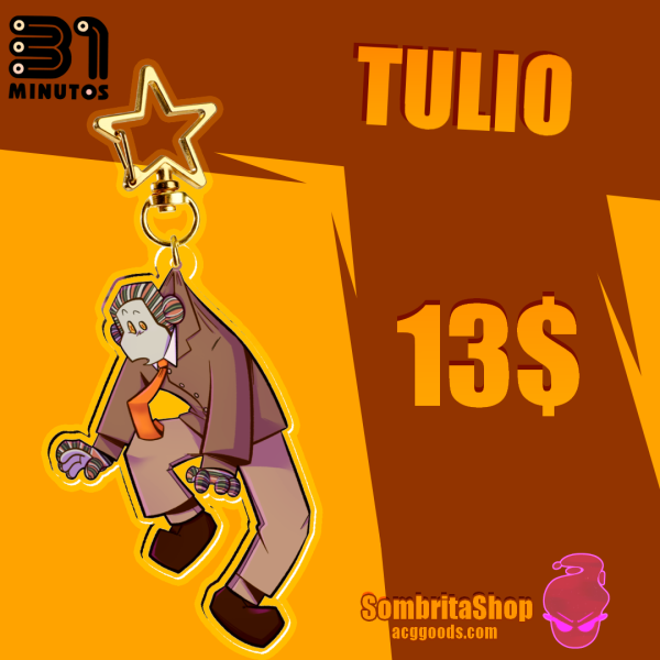 Tulio 31 minutos Acrylic Keychains
