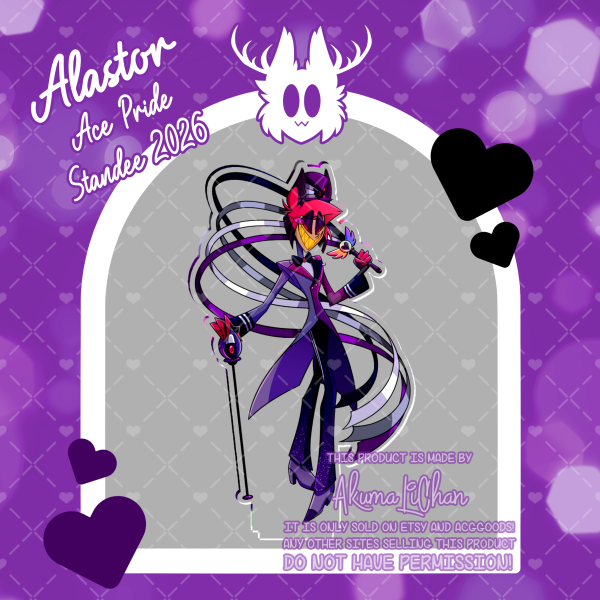 Alastor Ace Pride Standee 2026