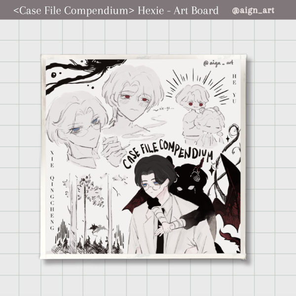 [Case File Compendium] Hexie: Art Board