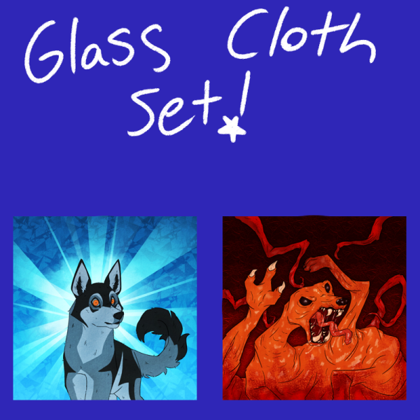 The Thing - Glass Cloth Set