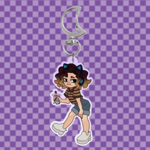 Elaina Boba Keychain
