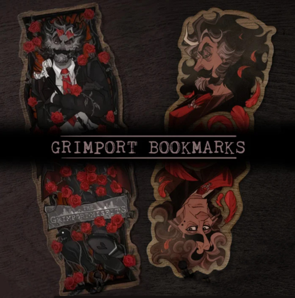 Grimport Bookmarks Set ✦  Pet Transparent Bookmarks