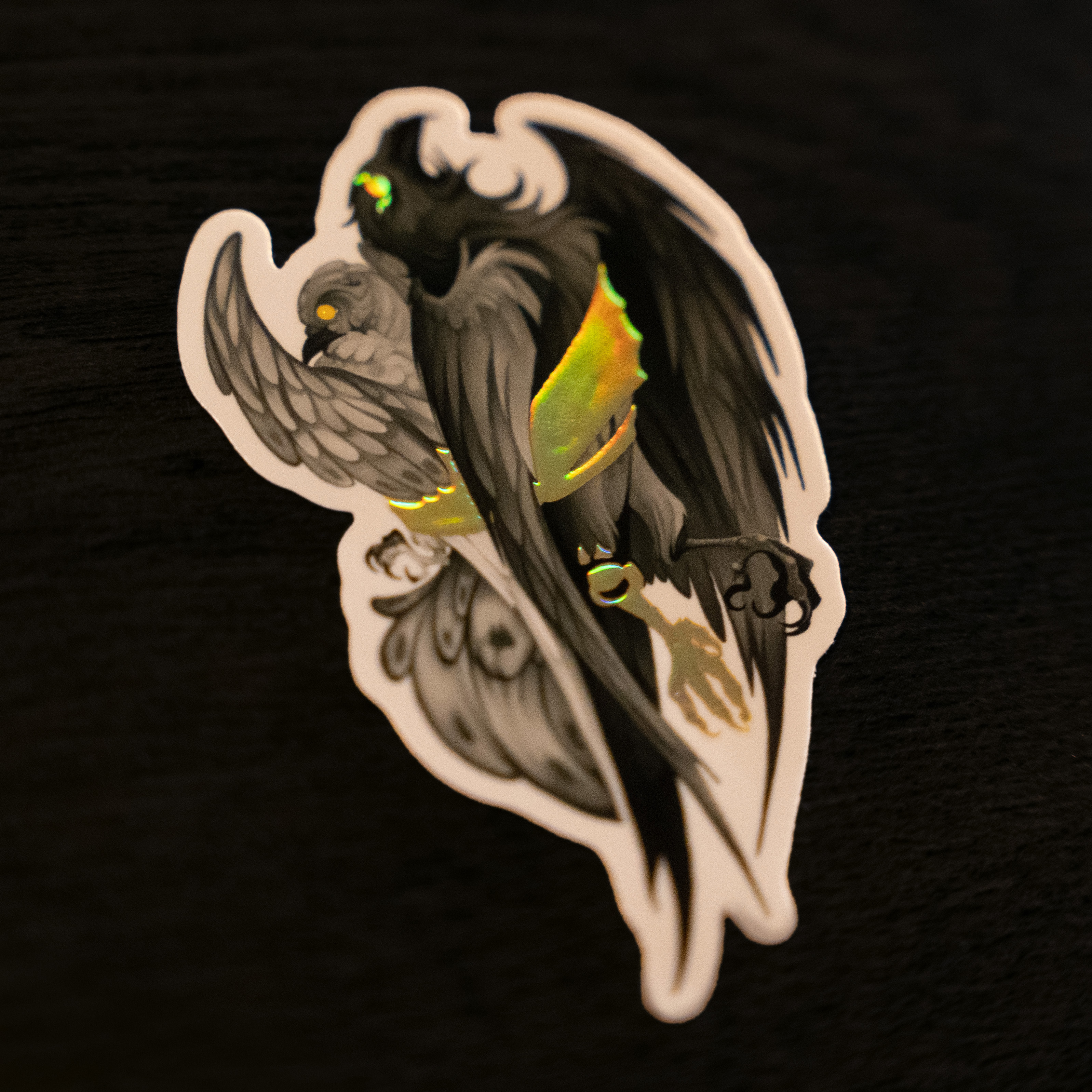 Shimmer ✦ Hot Stamping Stickers ✦ Birds