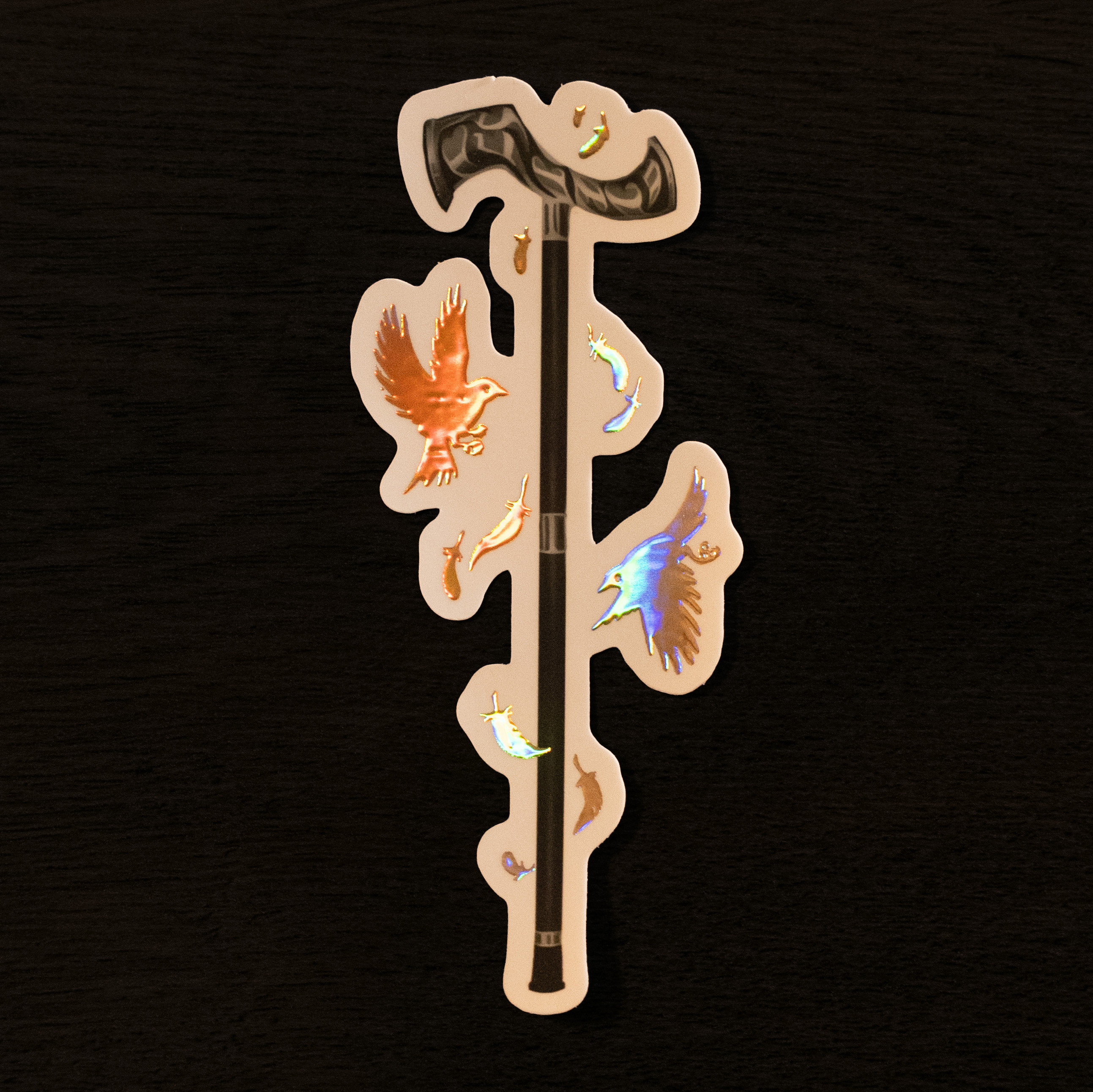 Shimmer ✦ Hot Stamping Stickers ✦ Cane