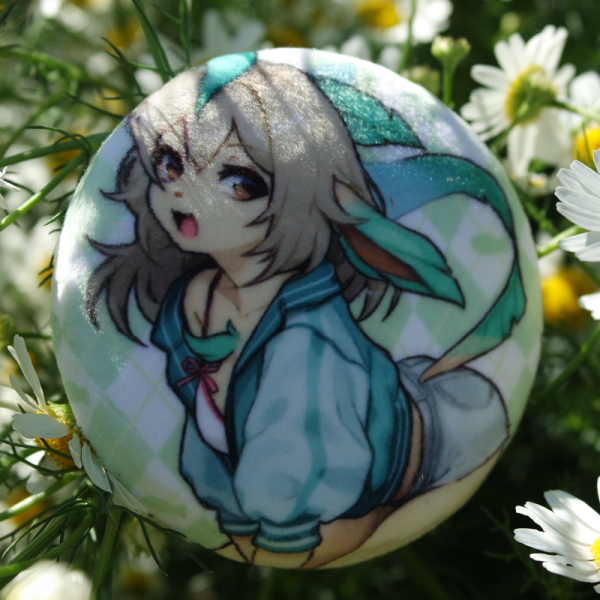 Leafy Plush Badge