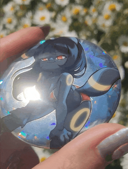 Beach Bree | Holographic Badge