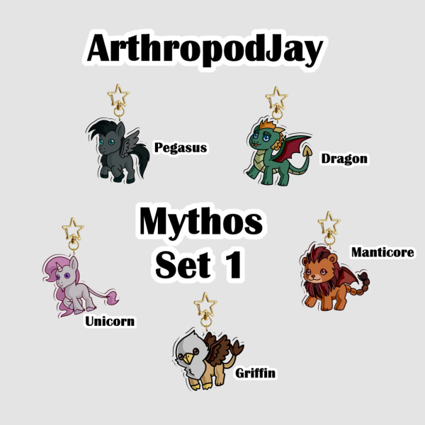 Acryllic Keychain - Mythos Set 1