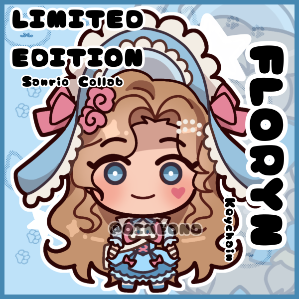 LIMITED EDITION | Sanrio Collab Floryn | Keychain | 15% SALE