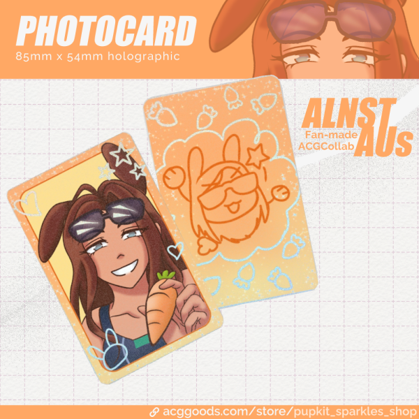 Bunny Hyuna - Alien Stage AU Collab - Holographic Photocard