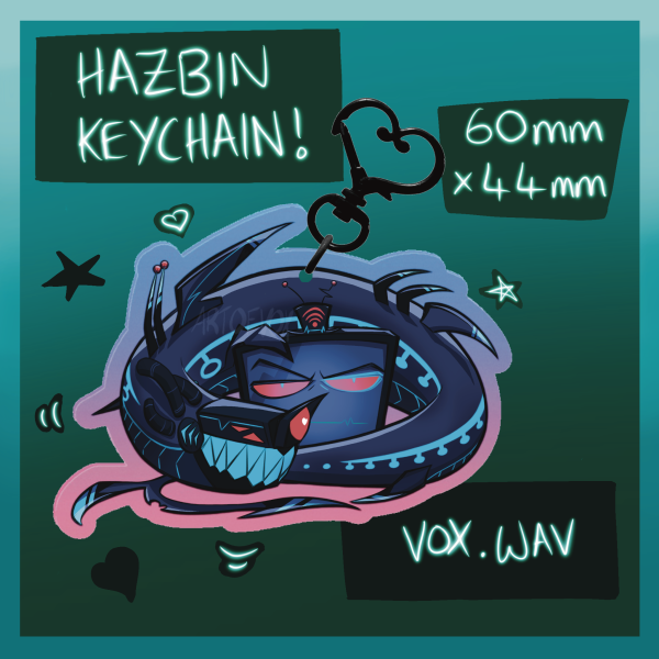 Vox Shok.Wav Acrylic Keychain