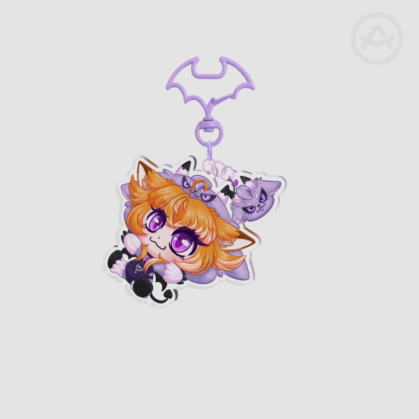 Kaguri&Komori Keychain