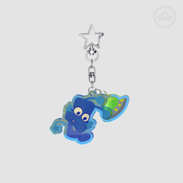 UFO One 2-Piece Keychain — BFDI