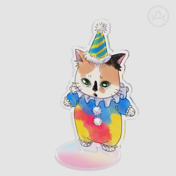 Cat Clown Standee