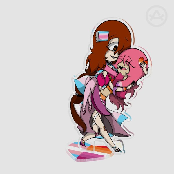 The WaterLillies - Lorala - Trans/Lesbian🏳️‍⚧️⚧️🩷🧡💛🤍🩷 (Pride Month🏳️‍🌈)