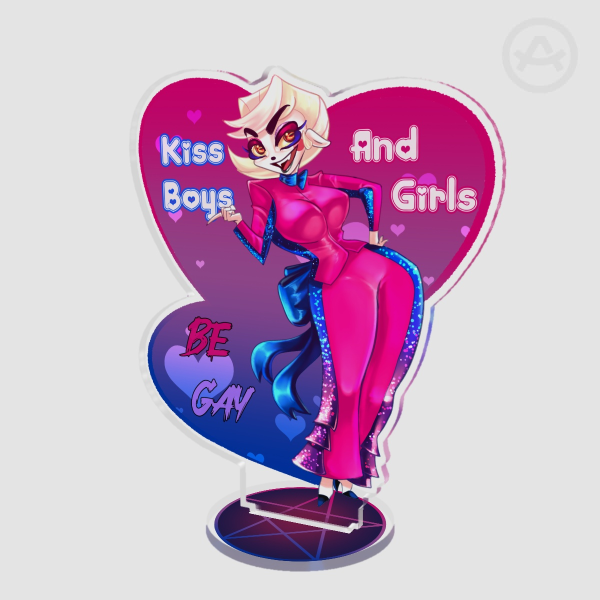 4" Hazbin Hotel Pride Month Standee - Charlie