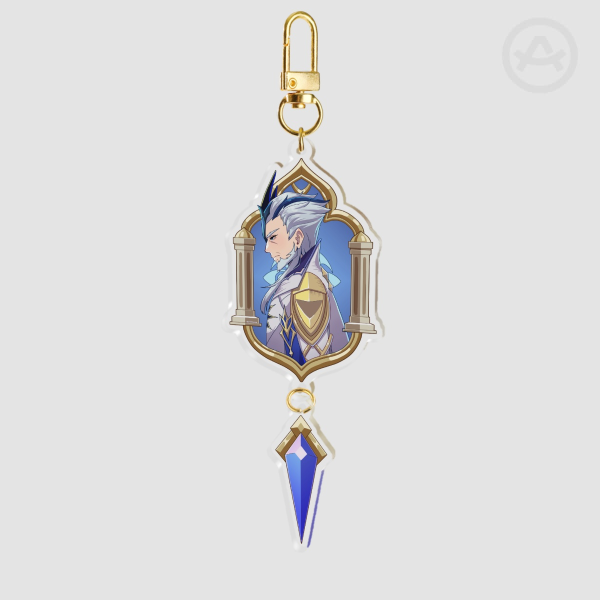 Pierro pendant acrylic keychain