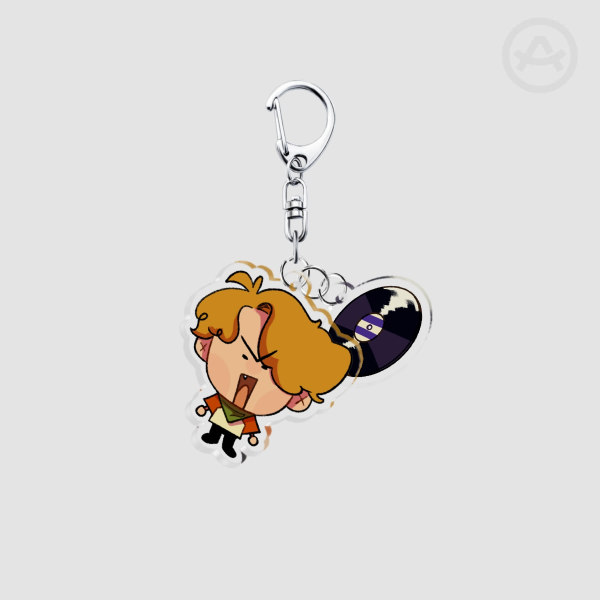 Tommyinnit & Mellohi Keychain