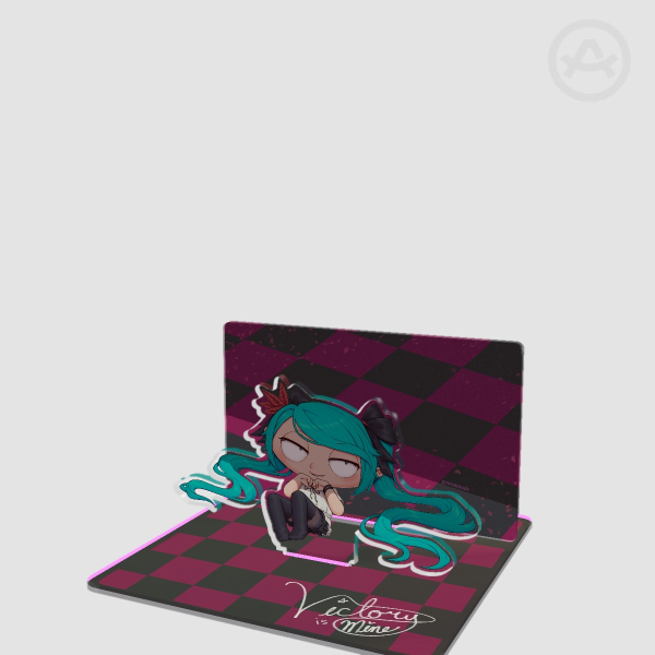 World is Mine Stewie Acrylic Standee Display