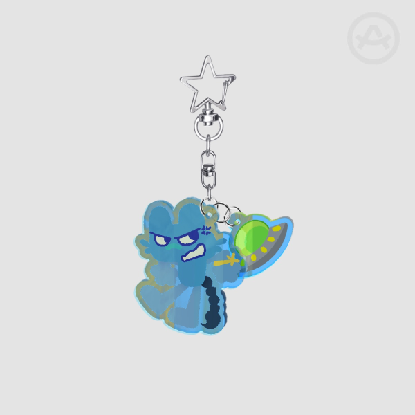 UFO Four 2-Piece Keychain — BFDI