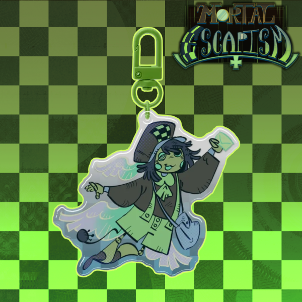 Sally Epoxy Keychain