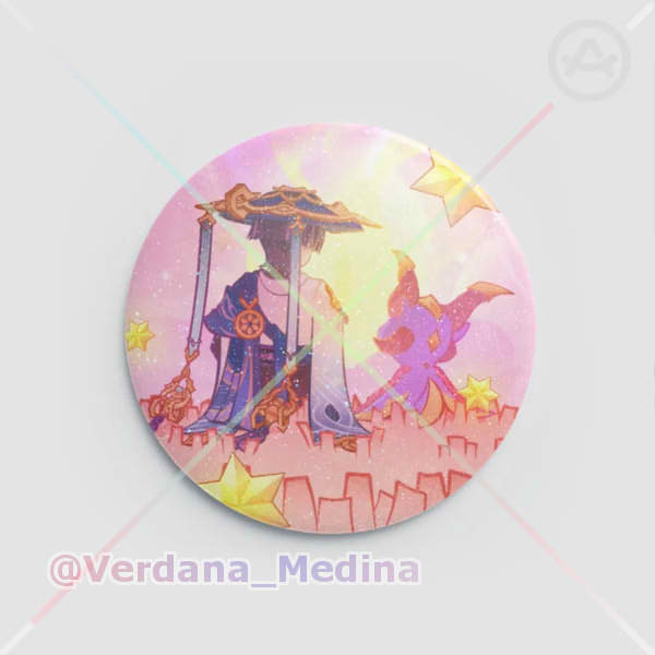 Wanderer and Durin Round Badge